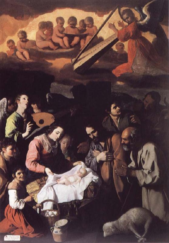 Francisco de Zurbaran The Adoration of the Shepherds France oil painting art